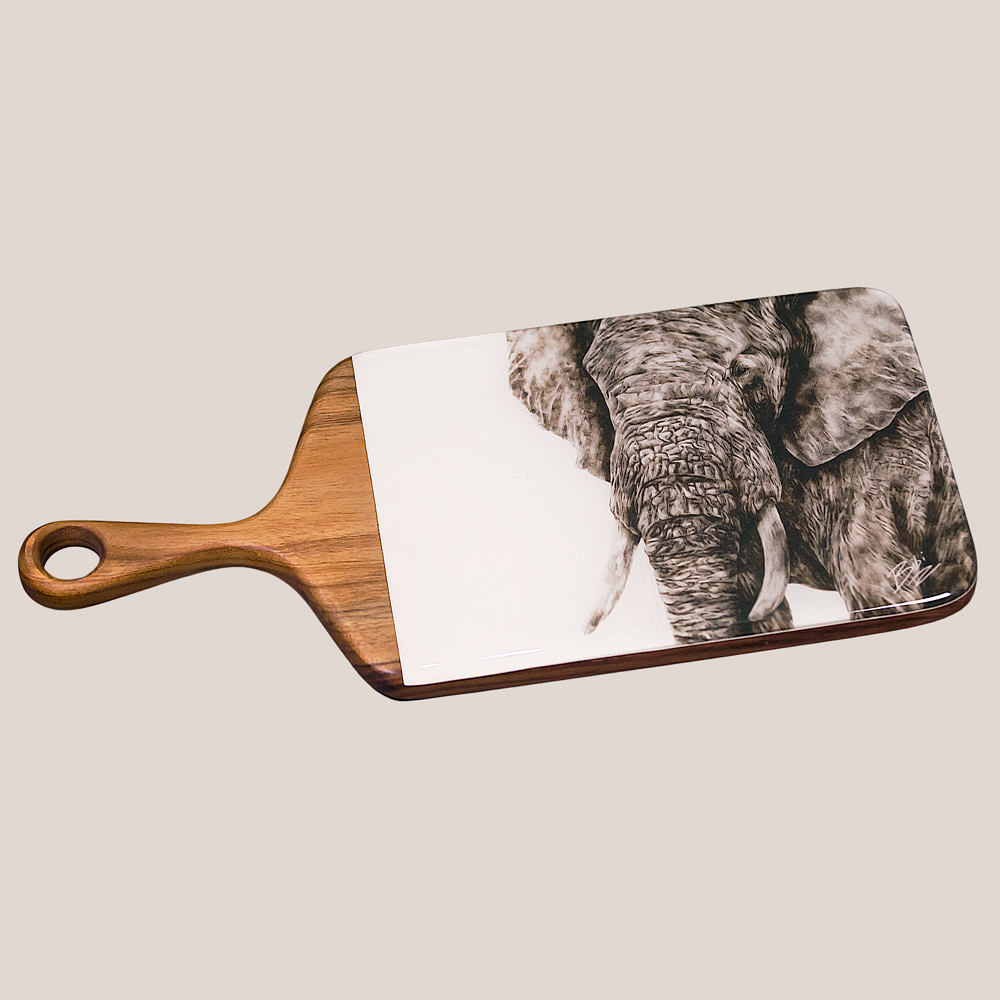 Mabatha Serving Board with Handle - Image 2