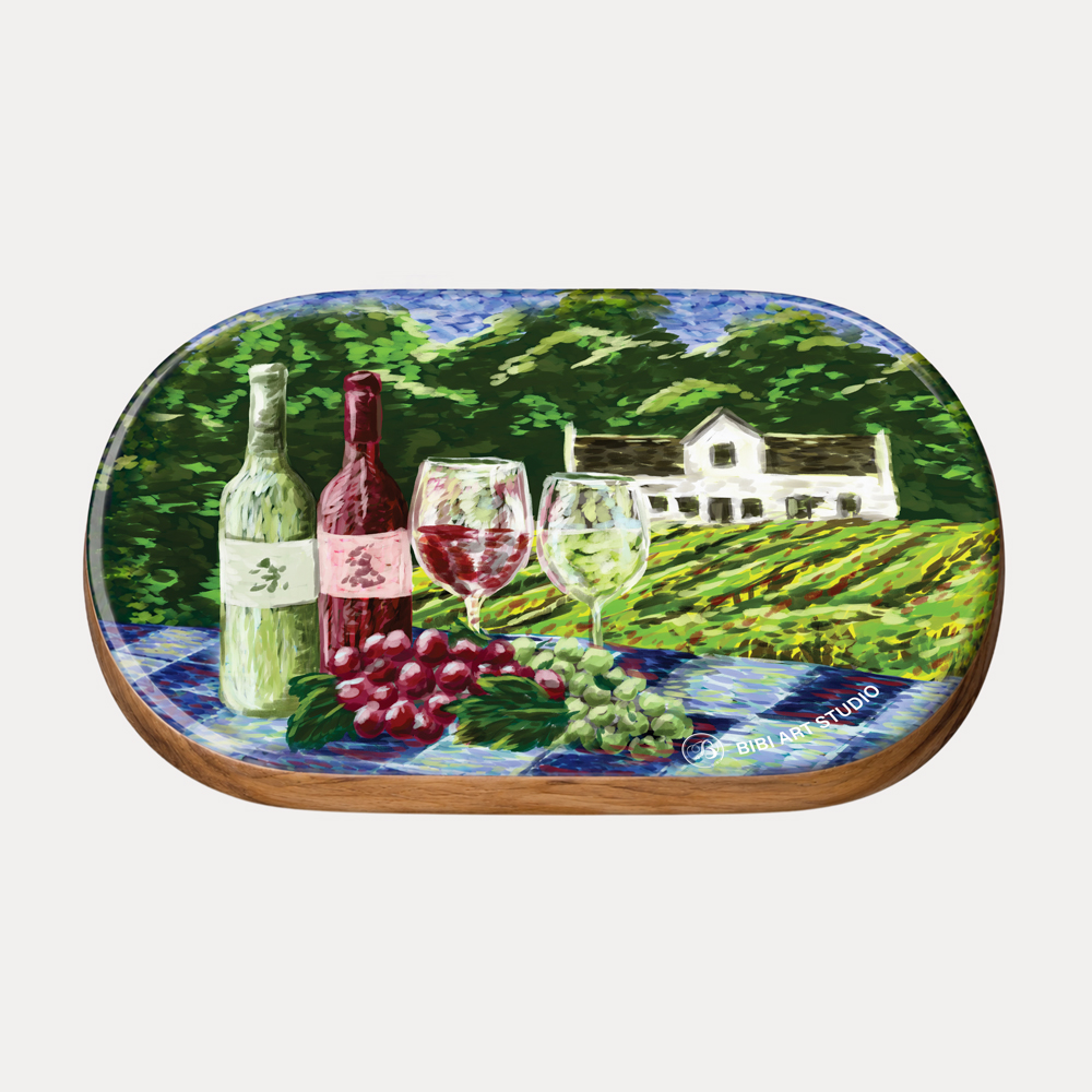 Wine & Grapes Petite Board